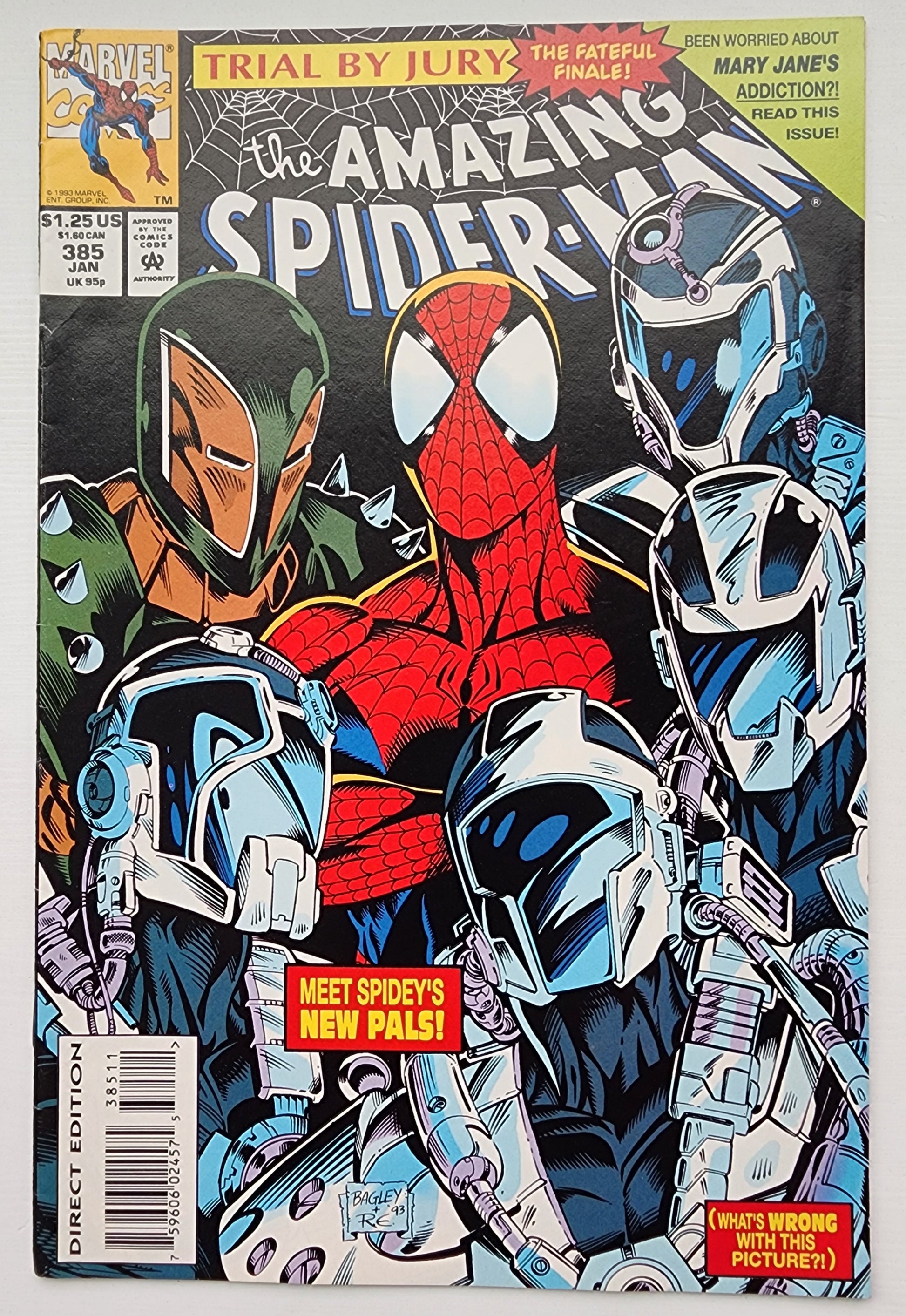 AMAZING SPIDER-MAN #385 1994 Amazing Spider-Man MARVEL COMICS