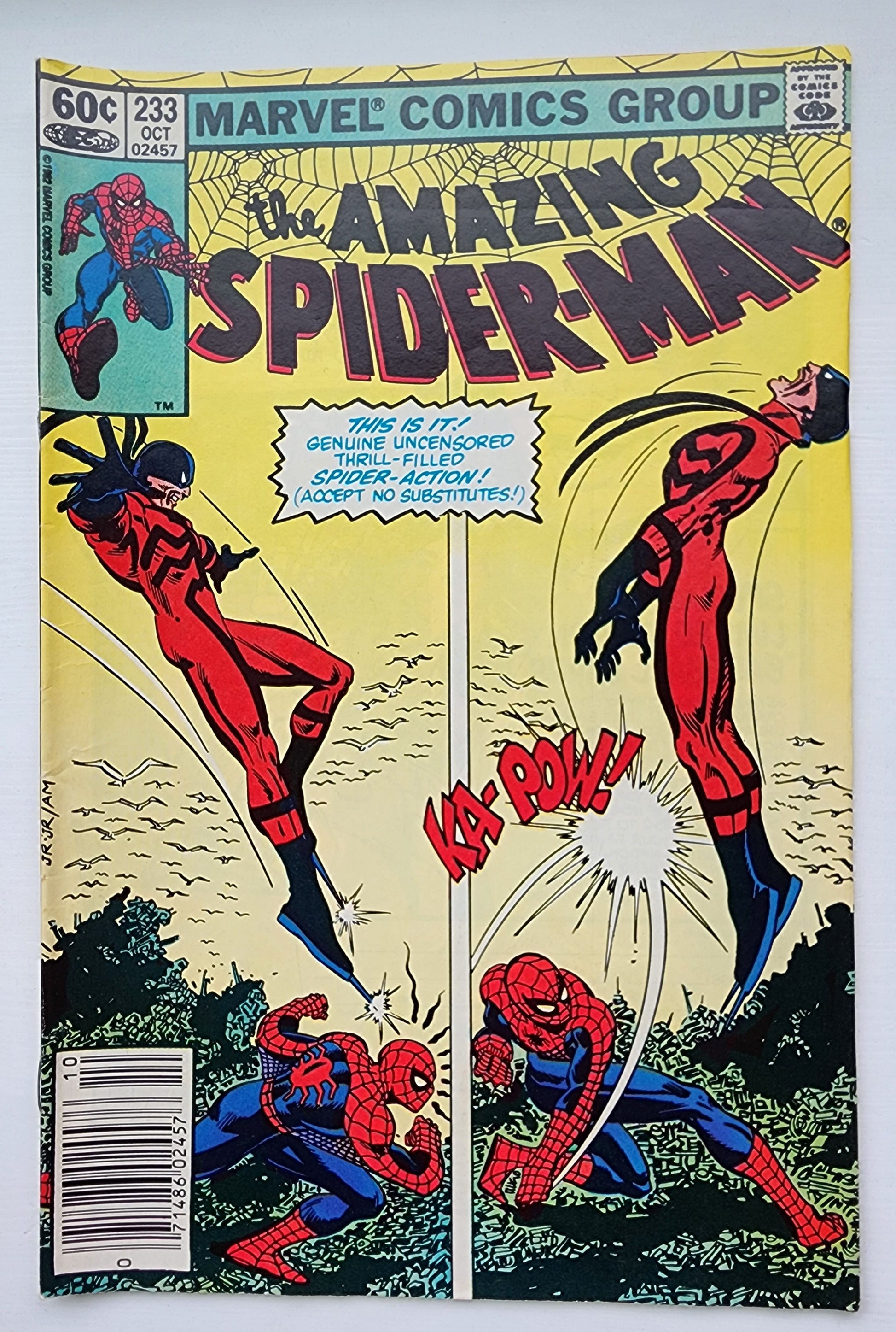 AMAZING SPIDER-MAN #233 1982 NEWSSTAND Amazing Spider-Man MARVEL COMICS