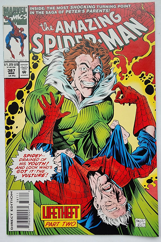AMAZING SPIDER-MAN #387 1994 Amazing Spider-Man MARVEL COMICS
