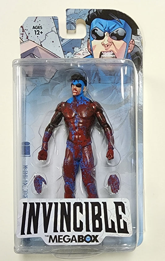 INVINCIBLE MEGABOX BLUE SUIT EXCLUSIVE BLOODY VERSION 2017 Invincible McFarlane Toys