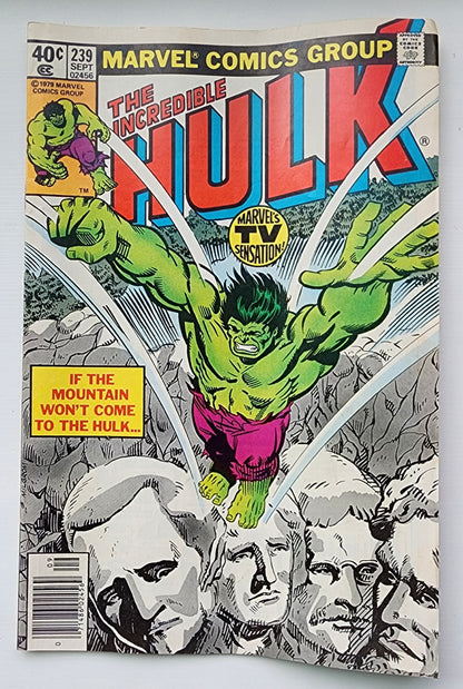 INCREDIBLE HULK #239 1979 NEWSSTAND Incredible Hulk MARVEL COMICS