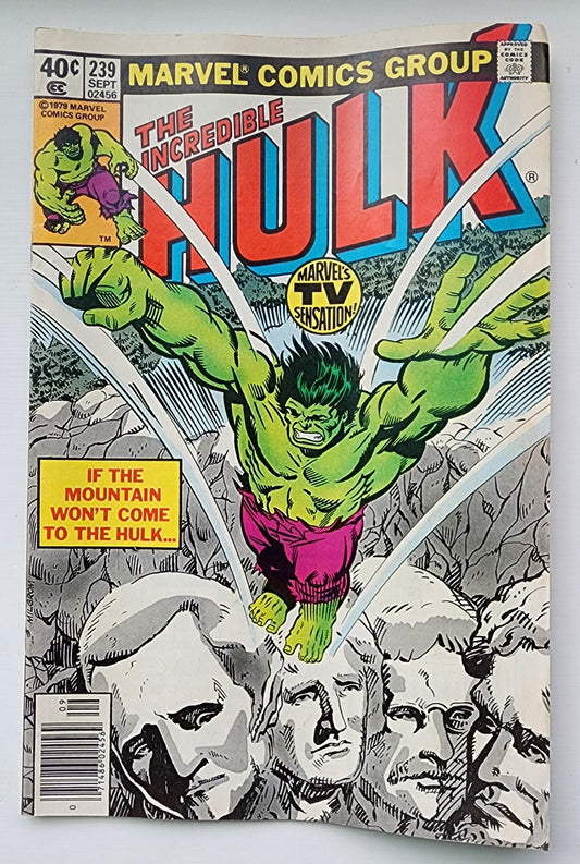 INCREDIBLE HULK #239 1979 NEWSSTAND Incredible Hulk MARVEL COMICS