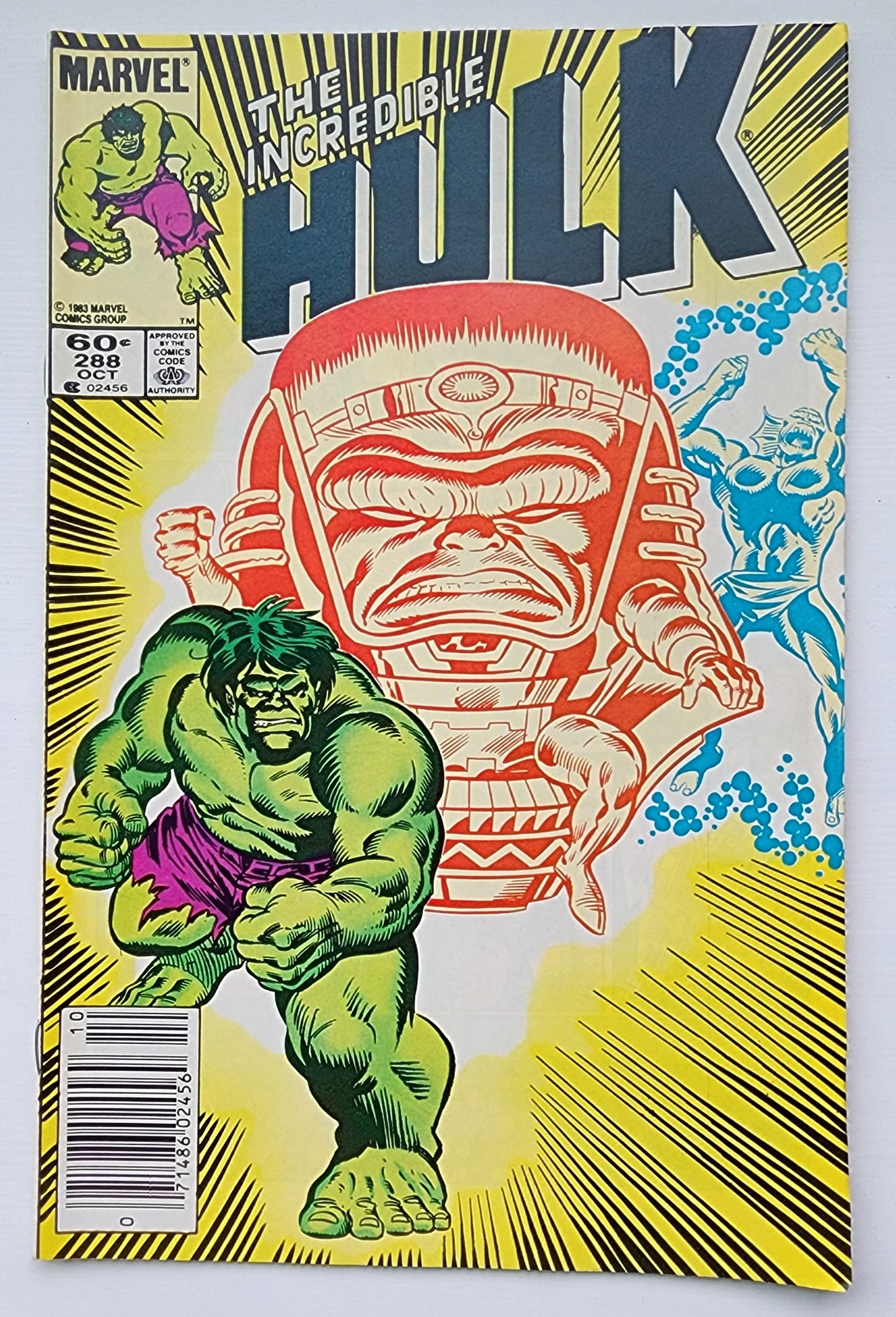 INCREDIBLE HULK #288 1983 NEWSSTAND Incredible Hulk MARVEL COMICS