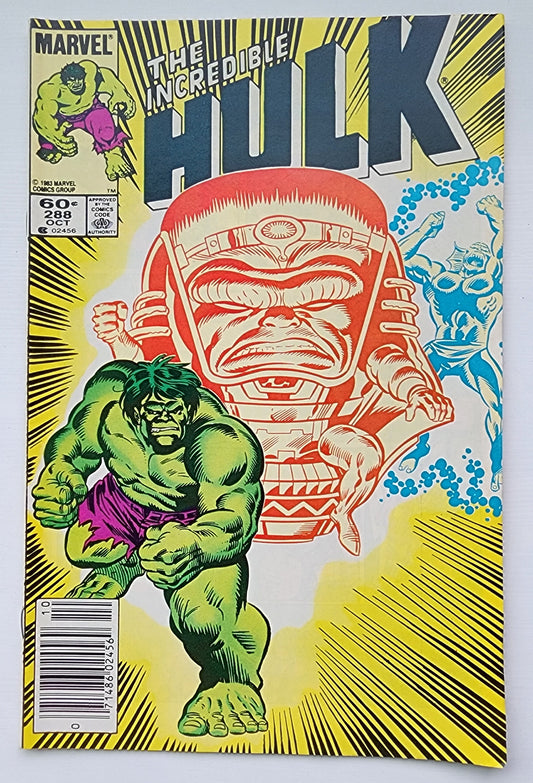 INCREDIBLE HULK #288 1983 NEWSSTAND Incredible Hulk MARVEL COMICS
