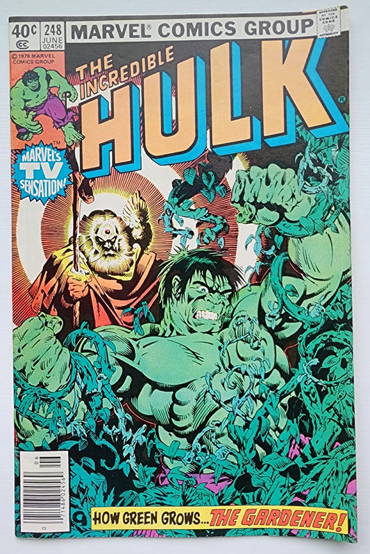INCREDIBLE HULK #248 1980 NEWSSTAND Incredible Hulk MARVEL COMICS