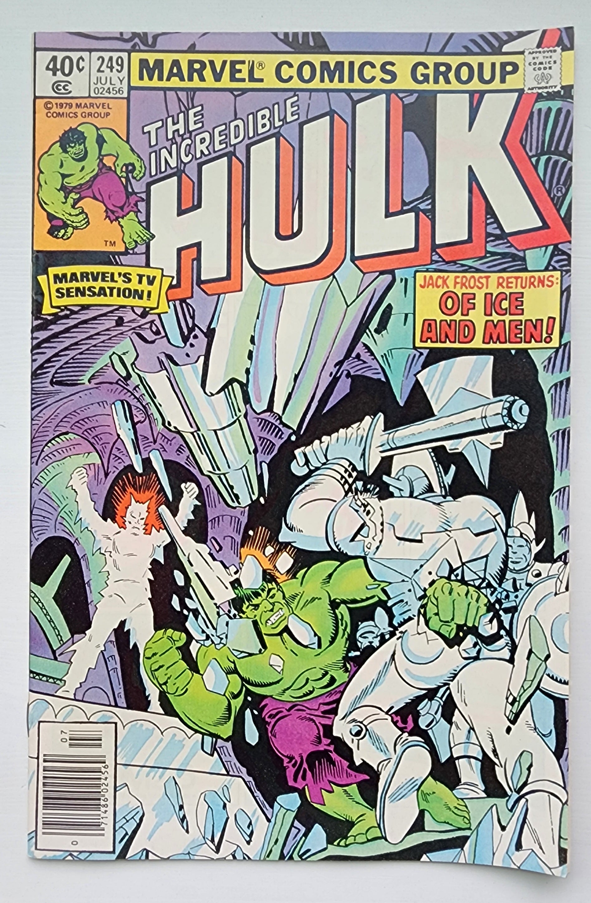 INCREDIBLE HULK #249 1980 NEWSSTAND Incredible Hulk MARVEL COMICS