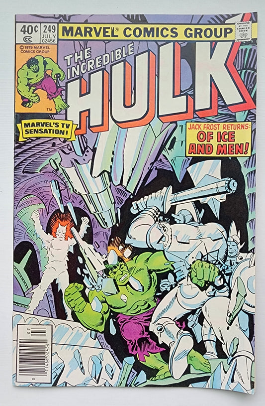 INCREDIBLE HULK #249 1980 NEWSSTAND Incredible Hulk MARVEL COMICS
