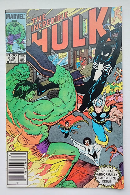 INCREDIBLE HULK #300 1984 NEWSSTAND Incredible Hulk MARVEL COMICS