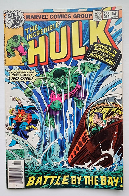 INCREDIBLE HULK #233 1979 NEWSSTAND Incredible Hulk MARVEL COMICS