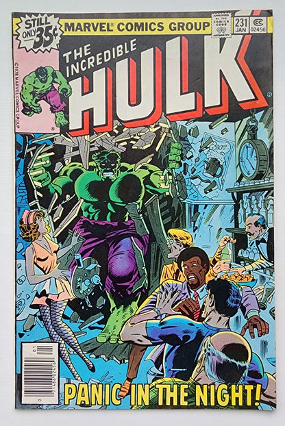 INCREDIBLE HULK #231 1979 NEWSSTAND Incredible Hulk MARVEL COMICS