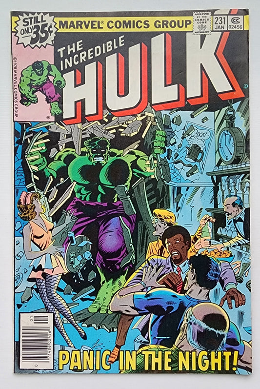 INCREDIBLE HULK #231 1979 NEWSSTAND Incredible Hulk MARVEL COMICS