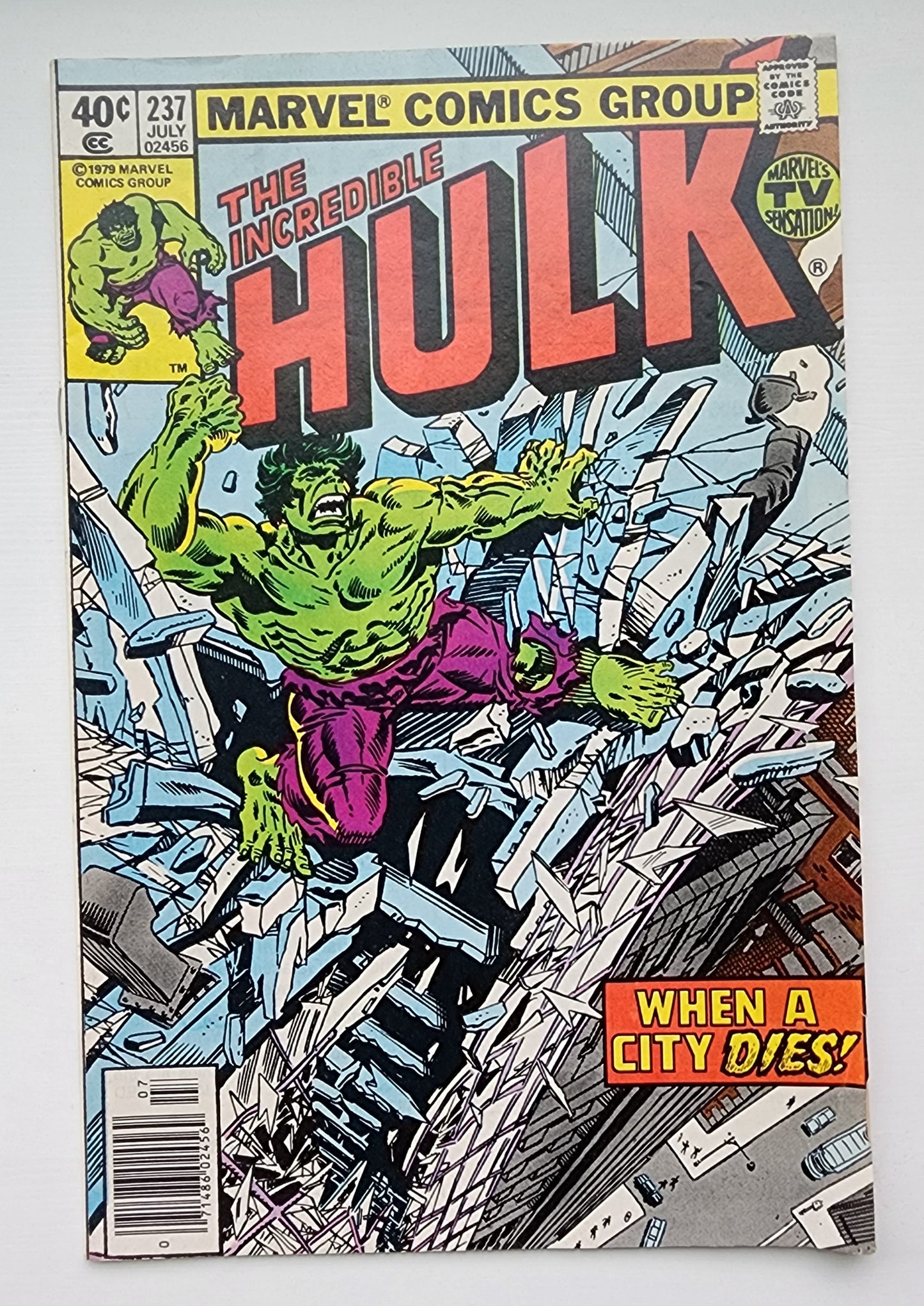 INCREDIBLE HULK #237 1979 NEWSSTAND [I02] Incredible Hulk MARVEL COMICS