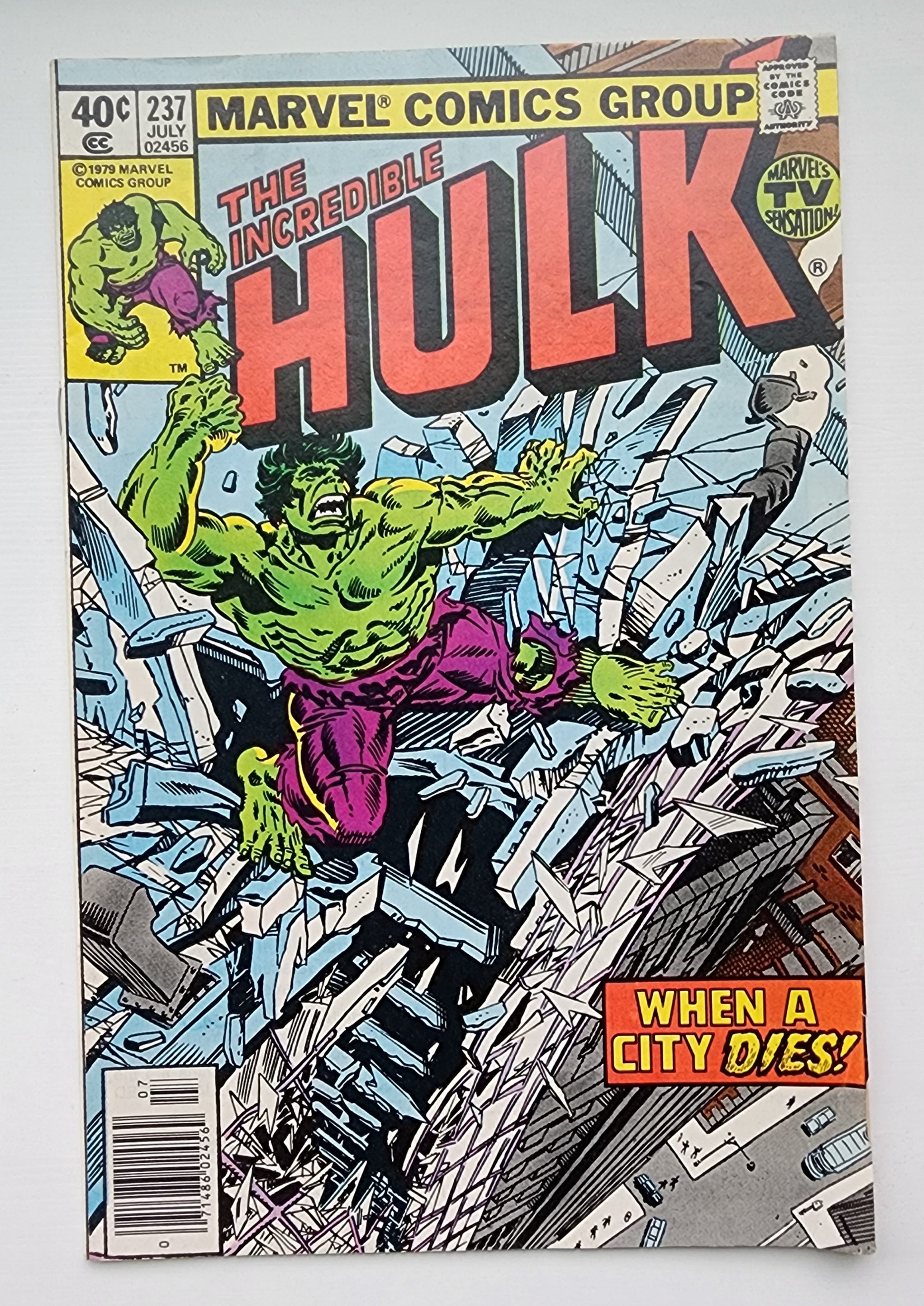 INCREDIBLE HULK #237 1979 NEWSSTAND [I02] Incredible Hulk MARVEL COMICS