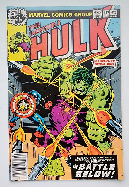 INCREDIBLE HULK #232 1979 NEWSSTAND Incredible Hulk MARVEL COMICS