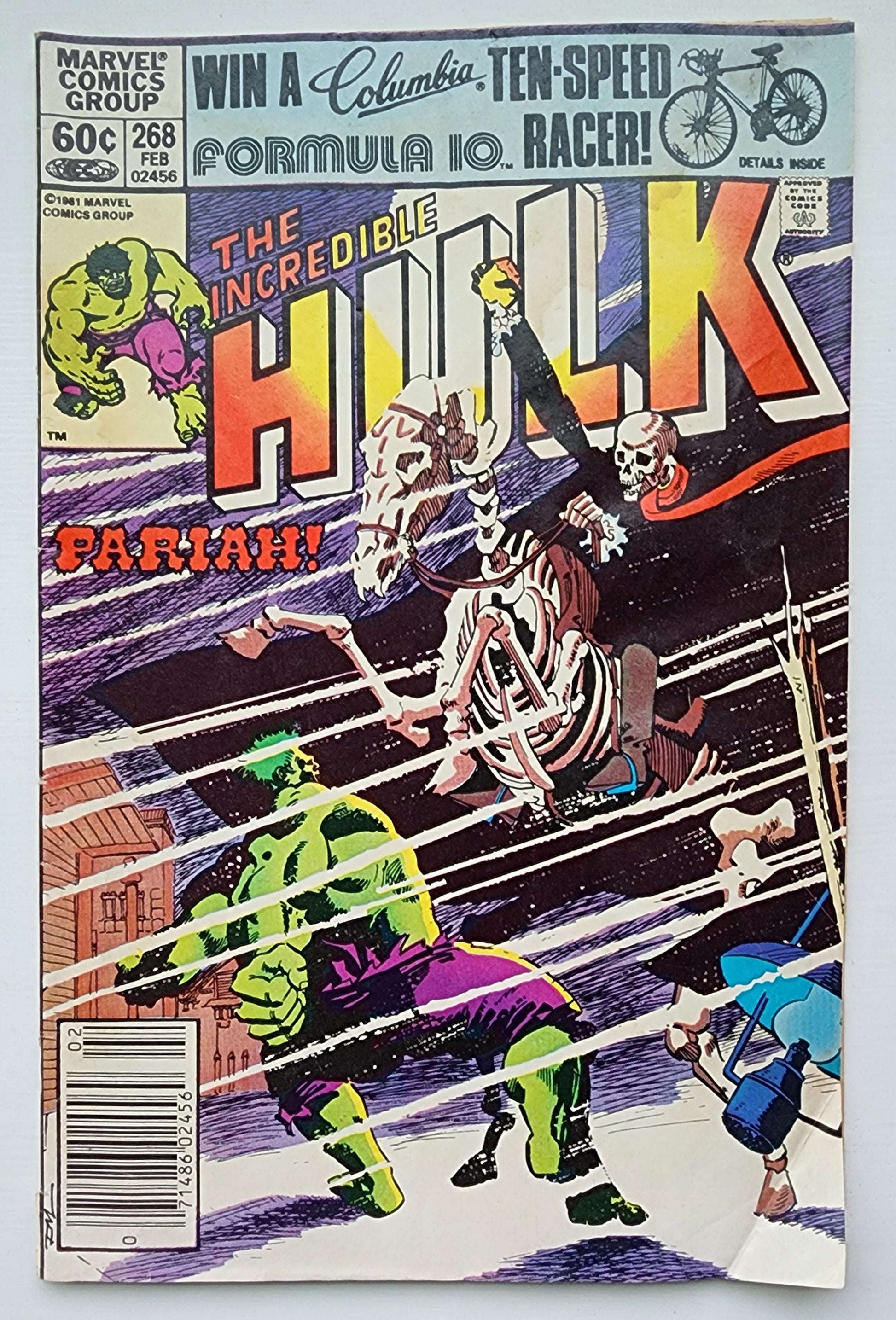 INCREDIBLE HULK #268 1982 NEWSSTAND Incredible Hulk MARVEL COMICS