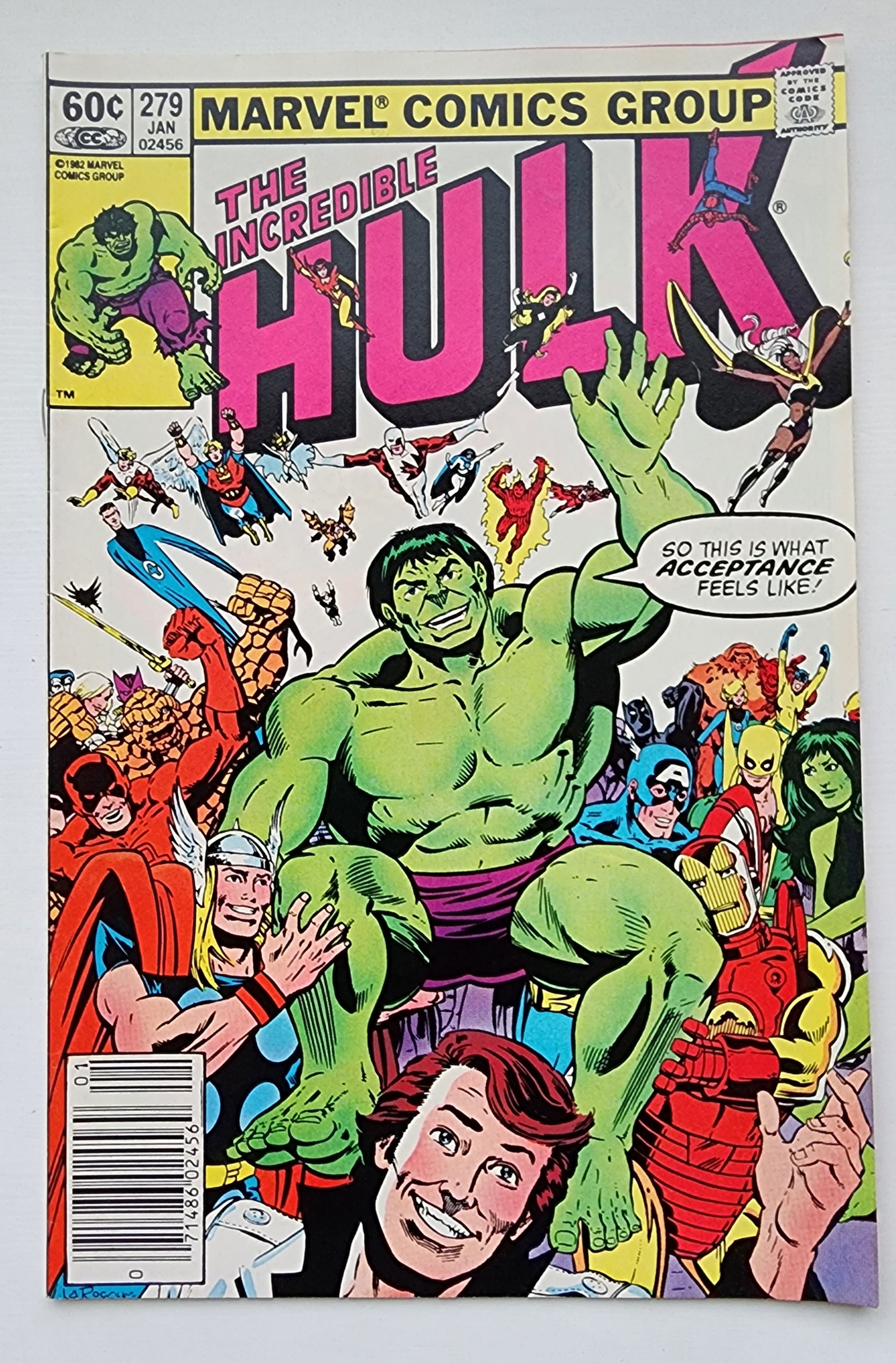 INCREDIBLE HULK #279 1983 NEWSSTAND Incredible Hulk MARVEL COMICS