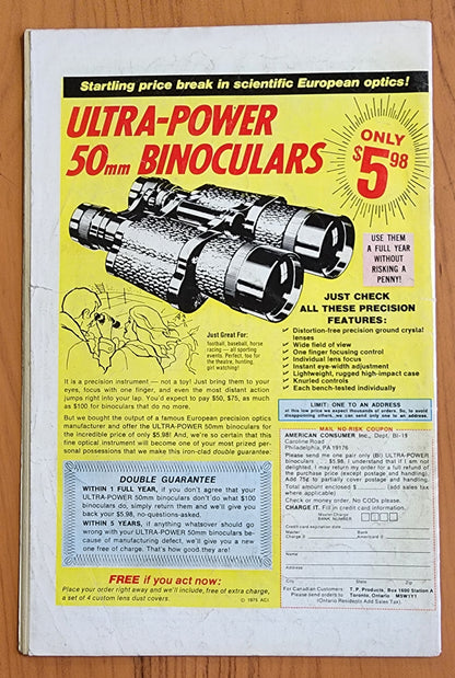 INCREDIBLE HULK #191 1975 Incredible Hulk MARVEL COMICS