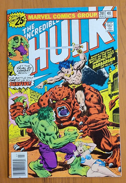 INCREDIBLE HULK #201 1976 [J01] Incredible Hulk MARVEL COMICS