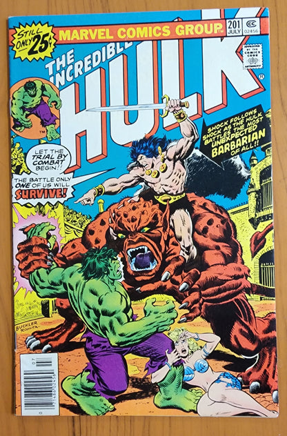 INCREDIBLE HULK #201 1976 [J02] Incredible Hulk MARVEL COMICS