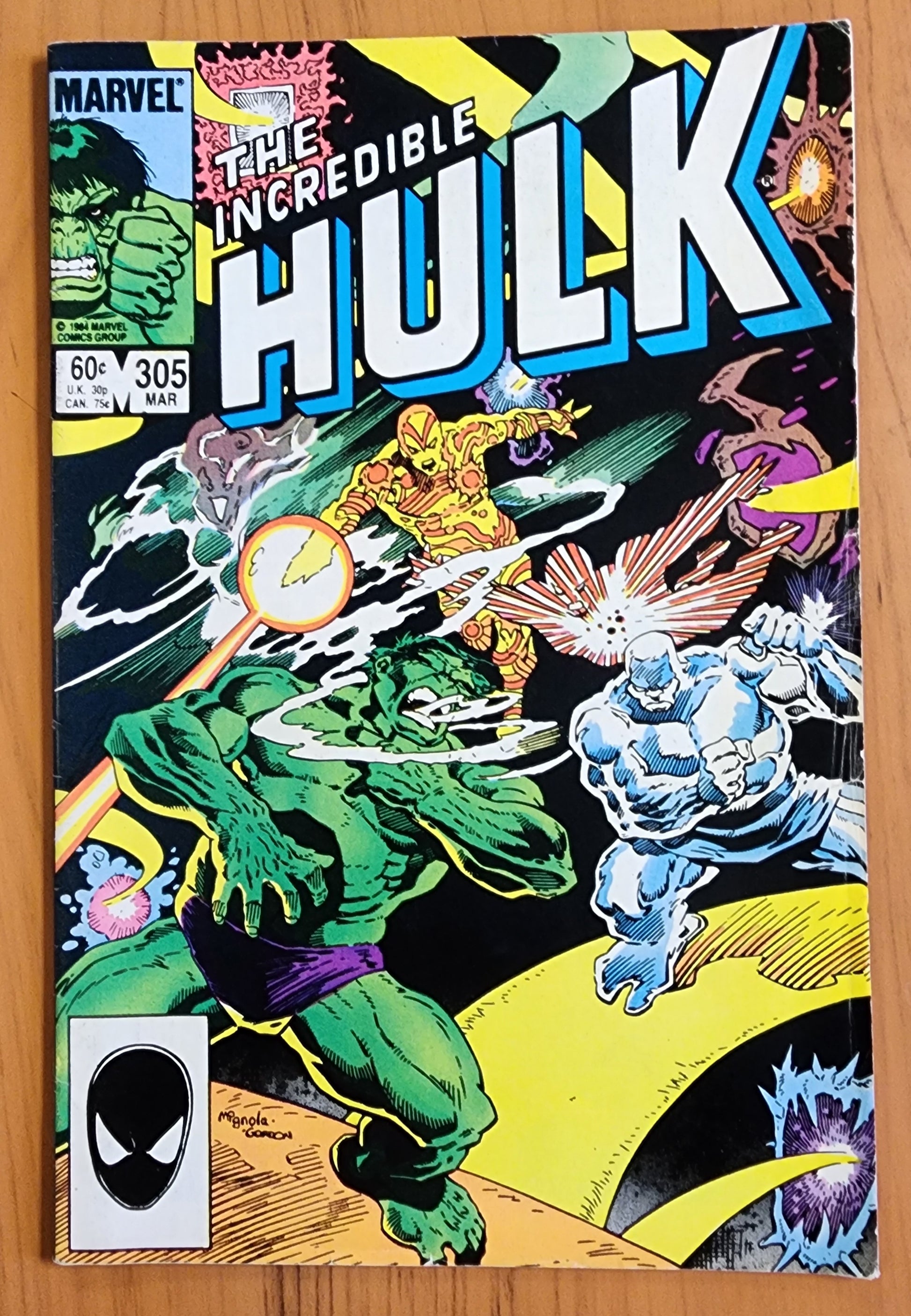 INCREDIBLE HULK #305 1985 [J01] Incredible Hulk MARVEL COMICS