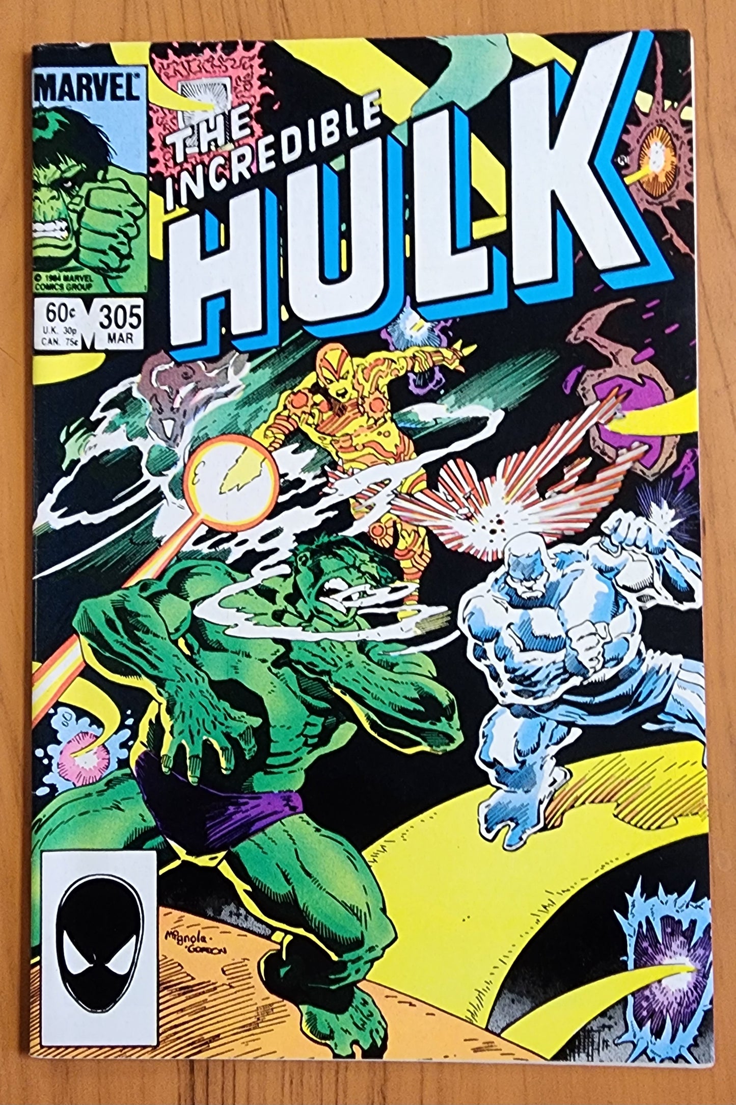 INCREDIBLE HULK #305 1985 [J02] Incredible Hulk MARVEL COMICS