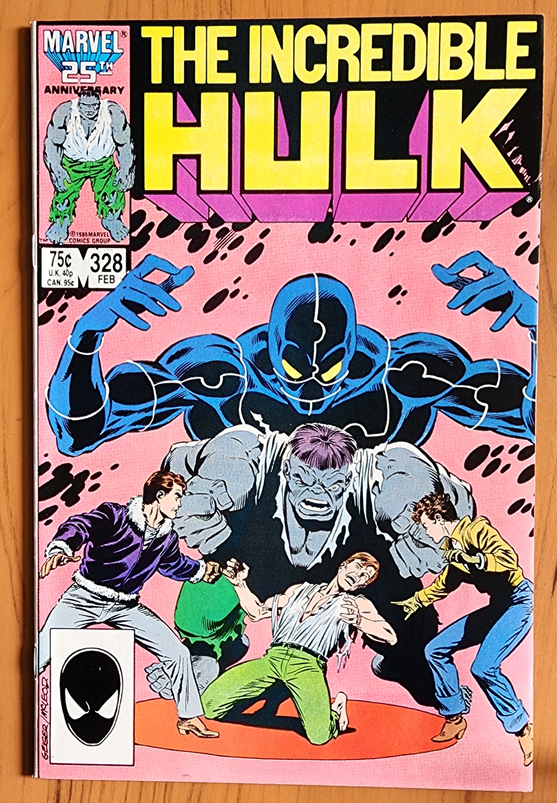 INCREDIBLE HULK #328 1987 [J02] Incredible Hulk MARVEL COMICS