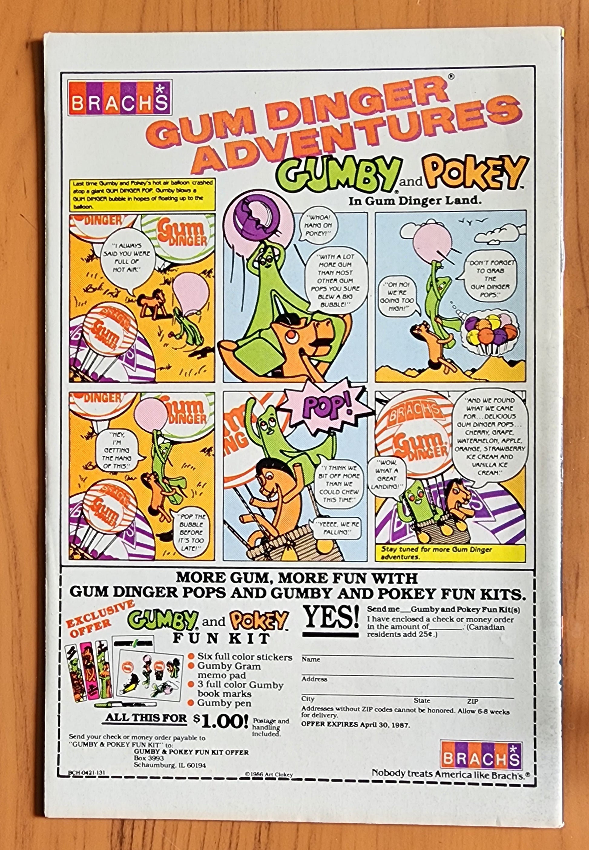 INCREDIBLE HULK #329 1987 [J01] Incredible Hulk MARVEL COMICS