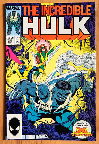 INCREDIBLE HULK #337 1987 MCFARLANE COVER [J01] Incredible Hulk MARVEL COMICS