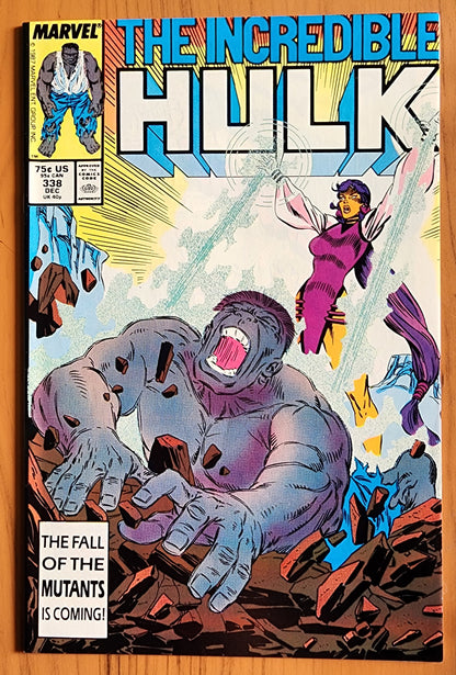 INCREDIBLE HULK #338 1987 MCFARLANE COVER [J02] Incredible Hulk MARVEL COMICS