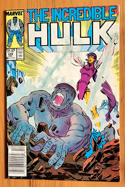 INCREDIBLE HULK #338 1987 MCFARLANE COVER NEWSSTAND Incredible Hulk MARVEL COMICS