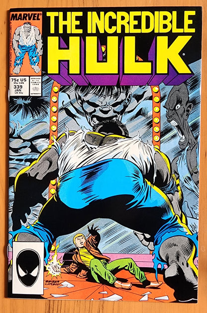 INCREDIBLE HULK #339 1987 MCFARLANE COVER [J02] Incredible Hulk MARVEL COMICS