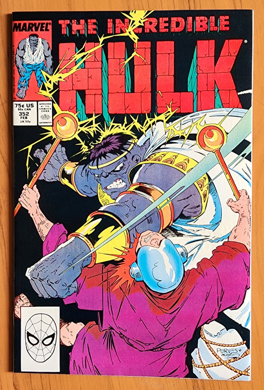 INCREDIBLE HULK #352 1989 [J02] Incredible Hulk MARVEL COMICS