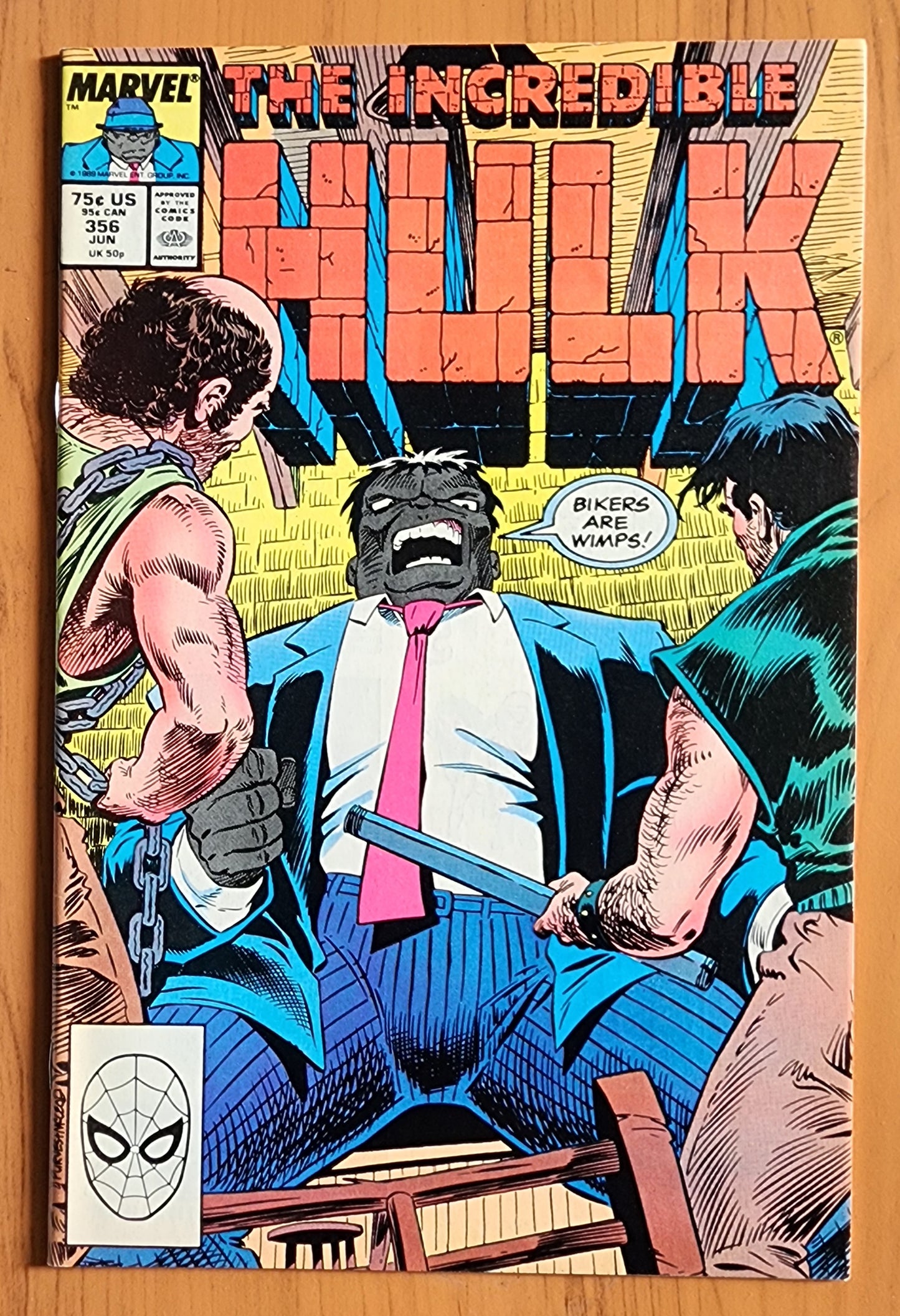 INCREDIBLE HULK #356 1989 [J04] Incredible Hulk MARVEL COMICS