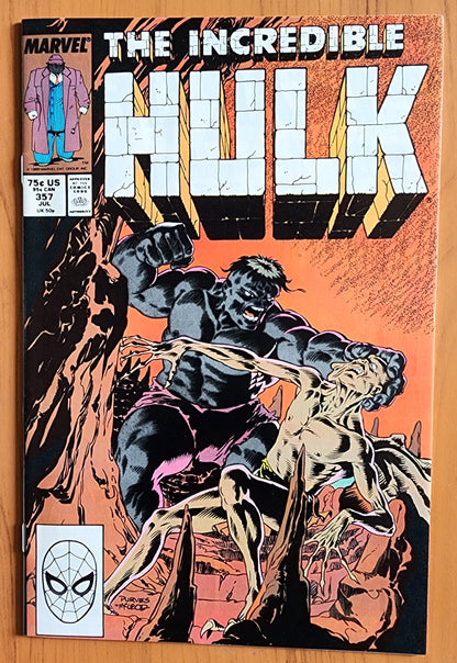 INCREDIBLE HULK #357 1989 [J01] Incredible Hulk MARVEL COMICS