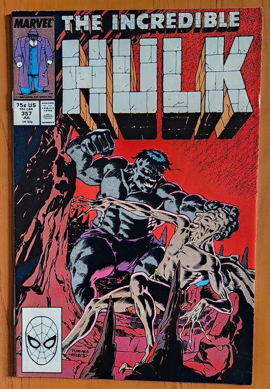 INCREDIBLE HULK #357 1989 [J03] Incredible Hulk MARVEL COMICS