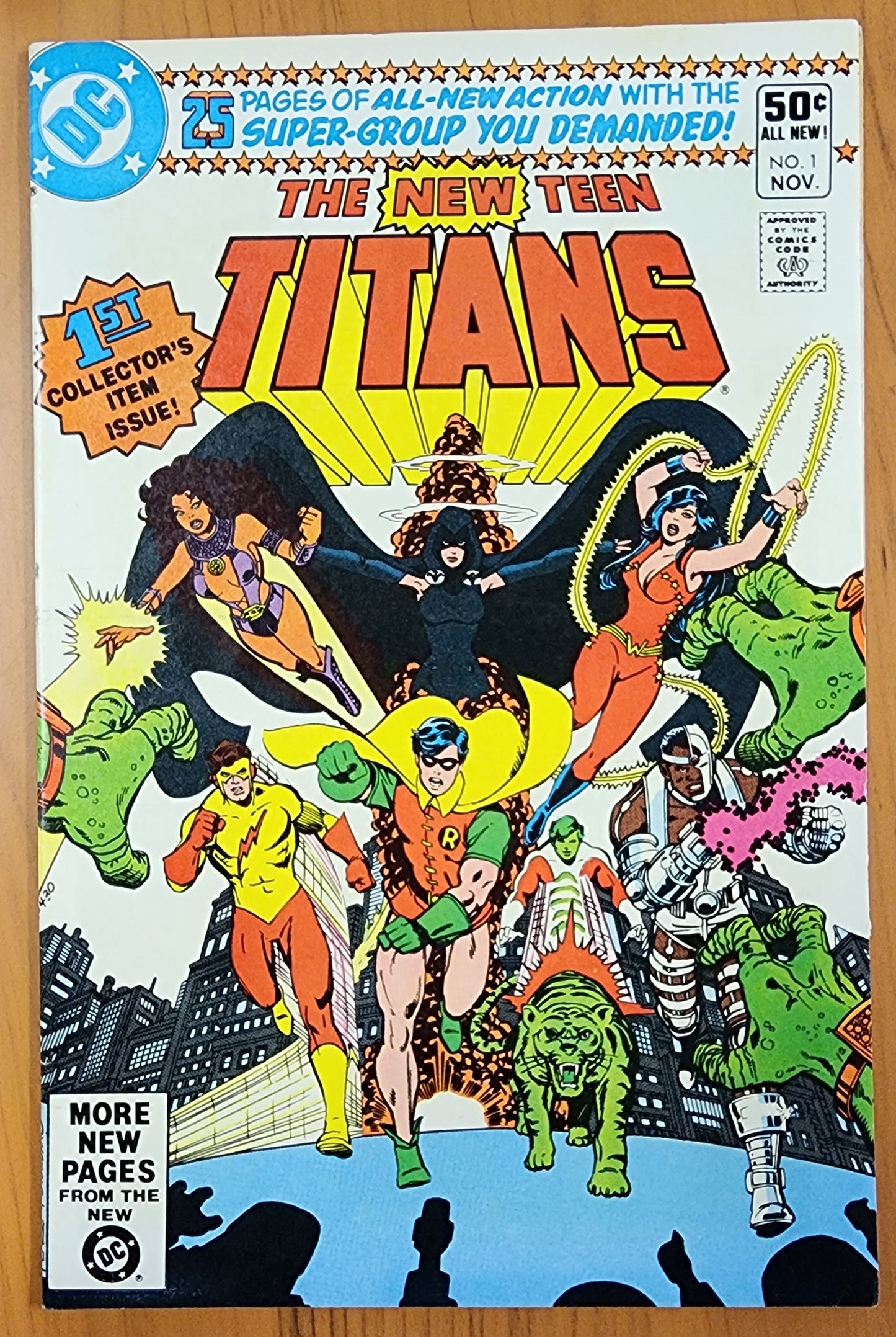 NEW TEEN TITANS #1 1980 Teen Titans DC COMICS