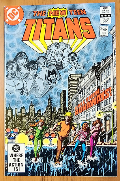 NEW TEEN TITANS #26 1982 1st App Of Terra [J01] Teen Titans DC COMICS
