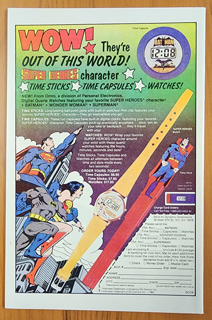 NEW TEEN TITANS #26 1982 1st App Of Terra [J01] Teen Titans DC COMICS