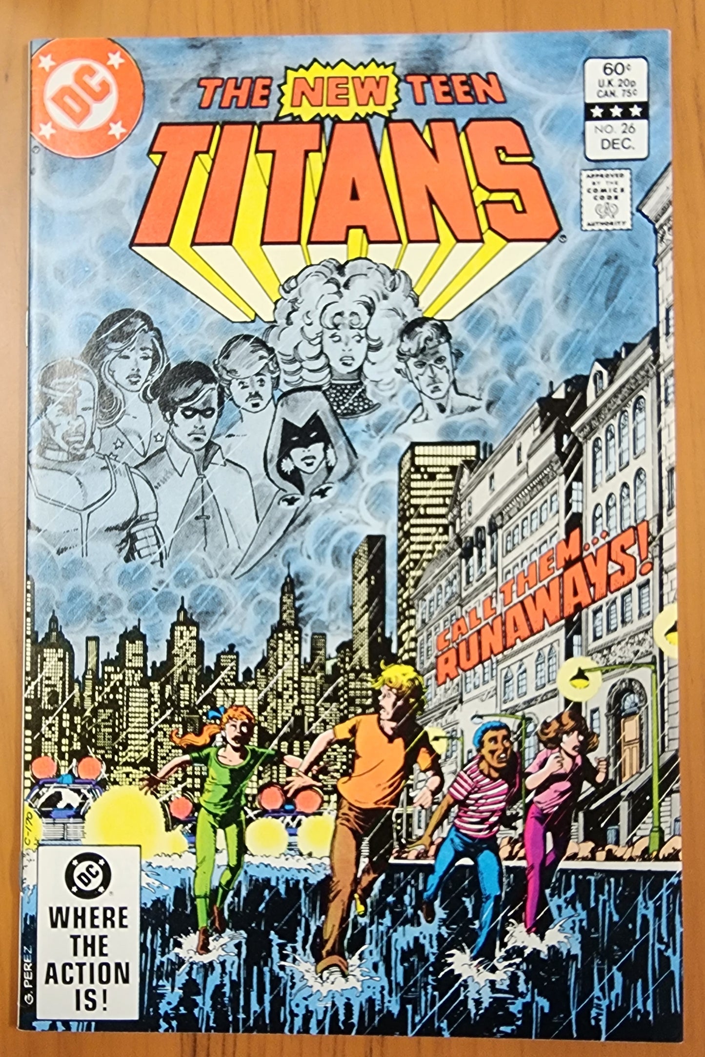 NEW TEEN TITANS #26 1982 1st App Of Terra [J02] Teen Titans DC COMICS