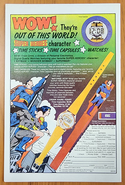 NEW TEEN TITANS #26 1982 1st App Of Terra [J02] Teen Titans DC COMICS