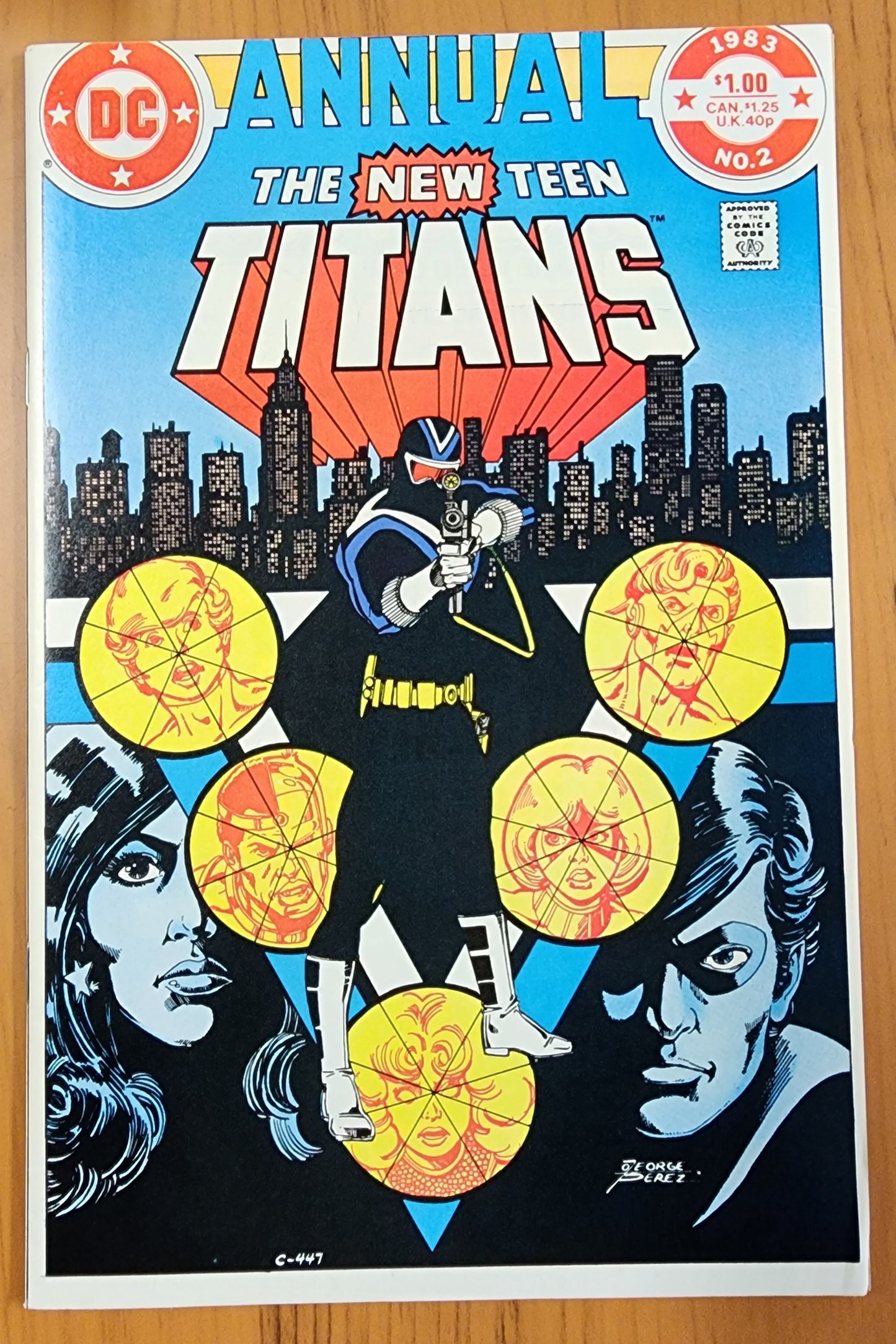 NEW TEEN TITANS ANNUAL #2 1983 (1ST APP VIGILANTE) Suicide Squad DC COMICS
