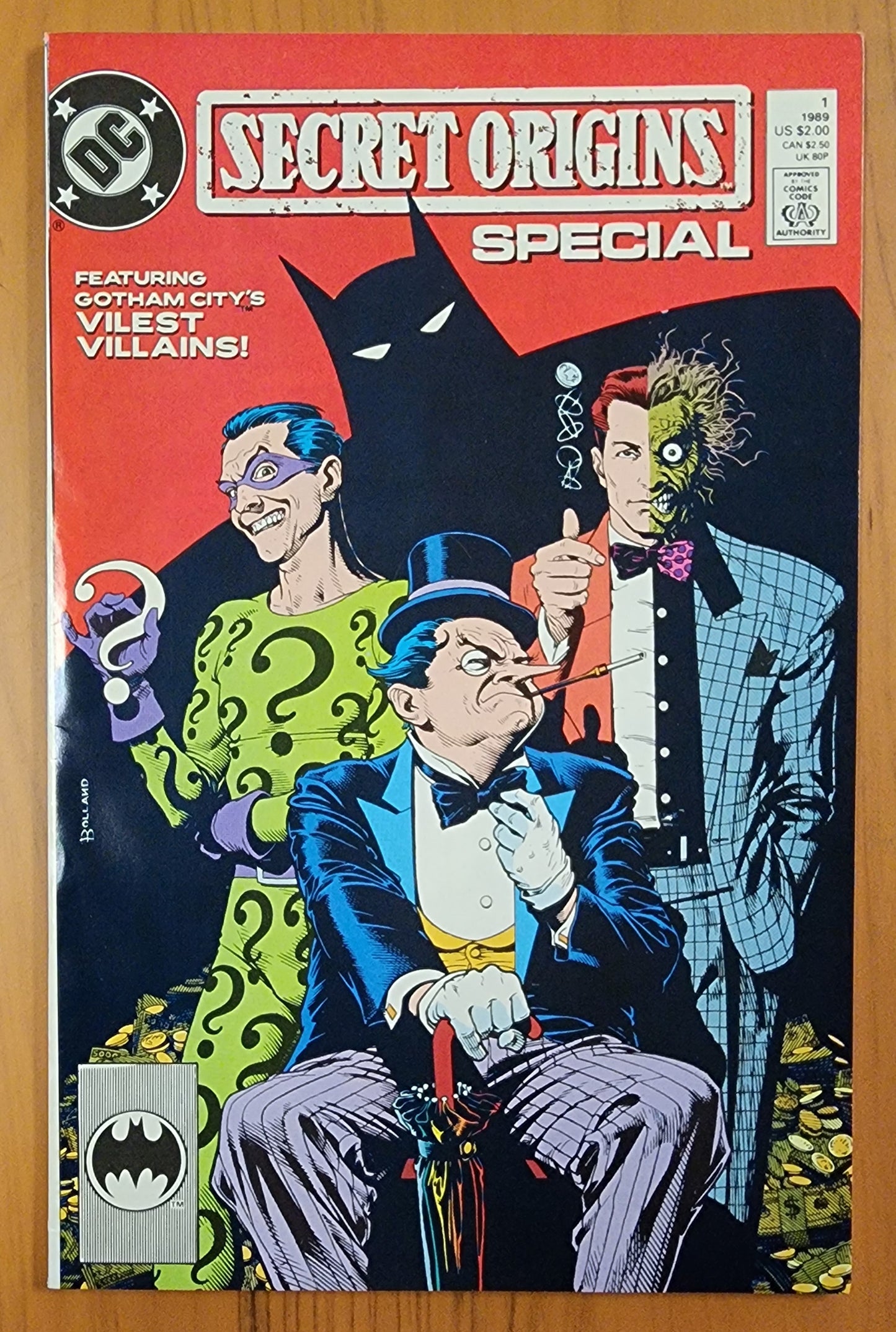 SECRET ORIGINS SPECIAL 1989 DC COMICS