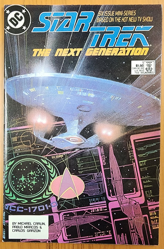 STAR TREK THE NEXT GENERATION #1 1988 Star Trek DC COMICS