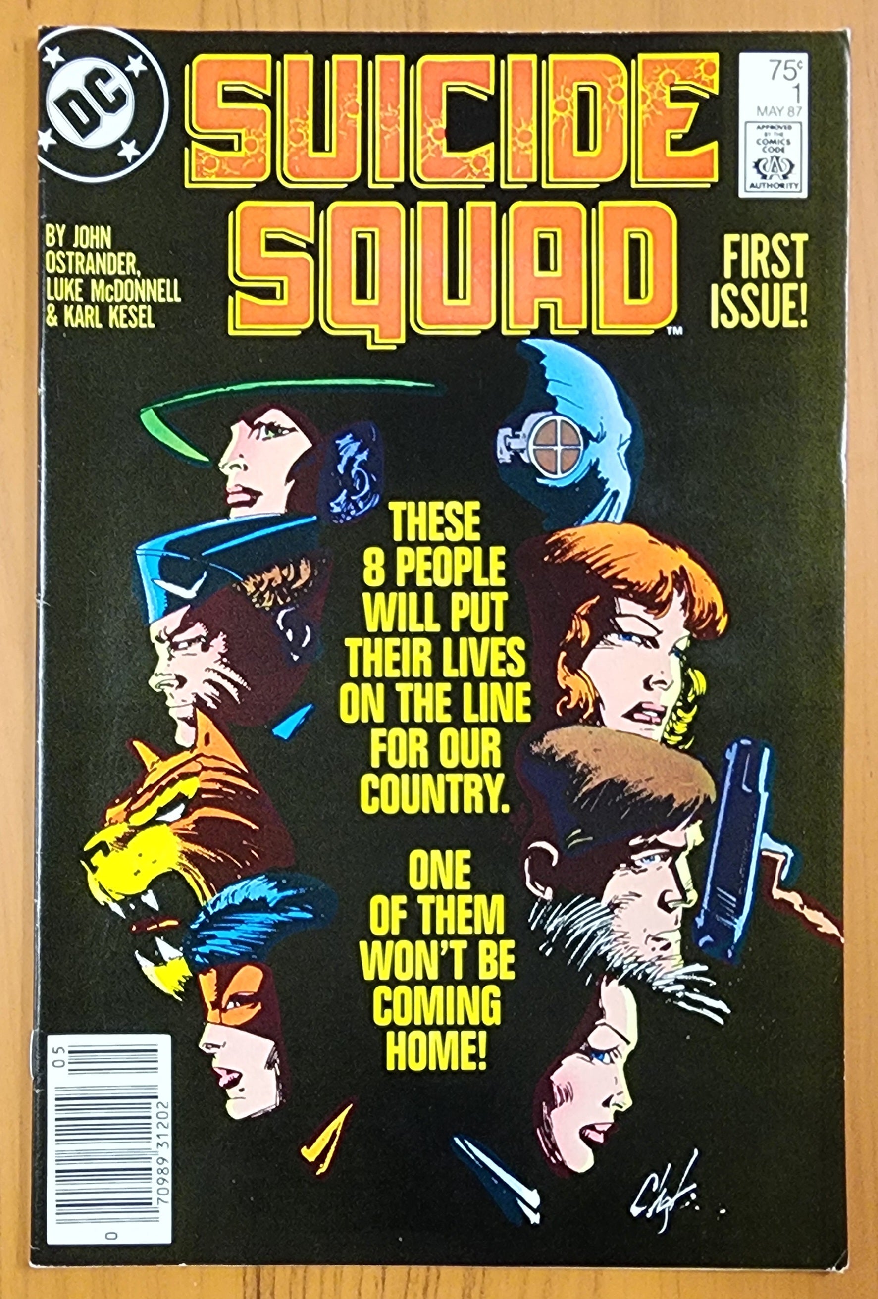 SUICIDE SQUAD #1 NEWSSTAND Suicide Squad DC COMICS