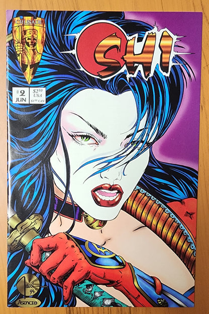SHI #2 1994 Shi CRUSADE COMICS