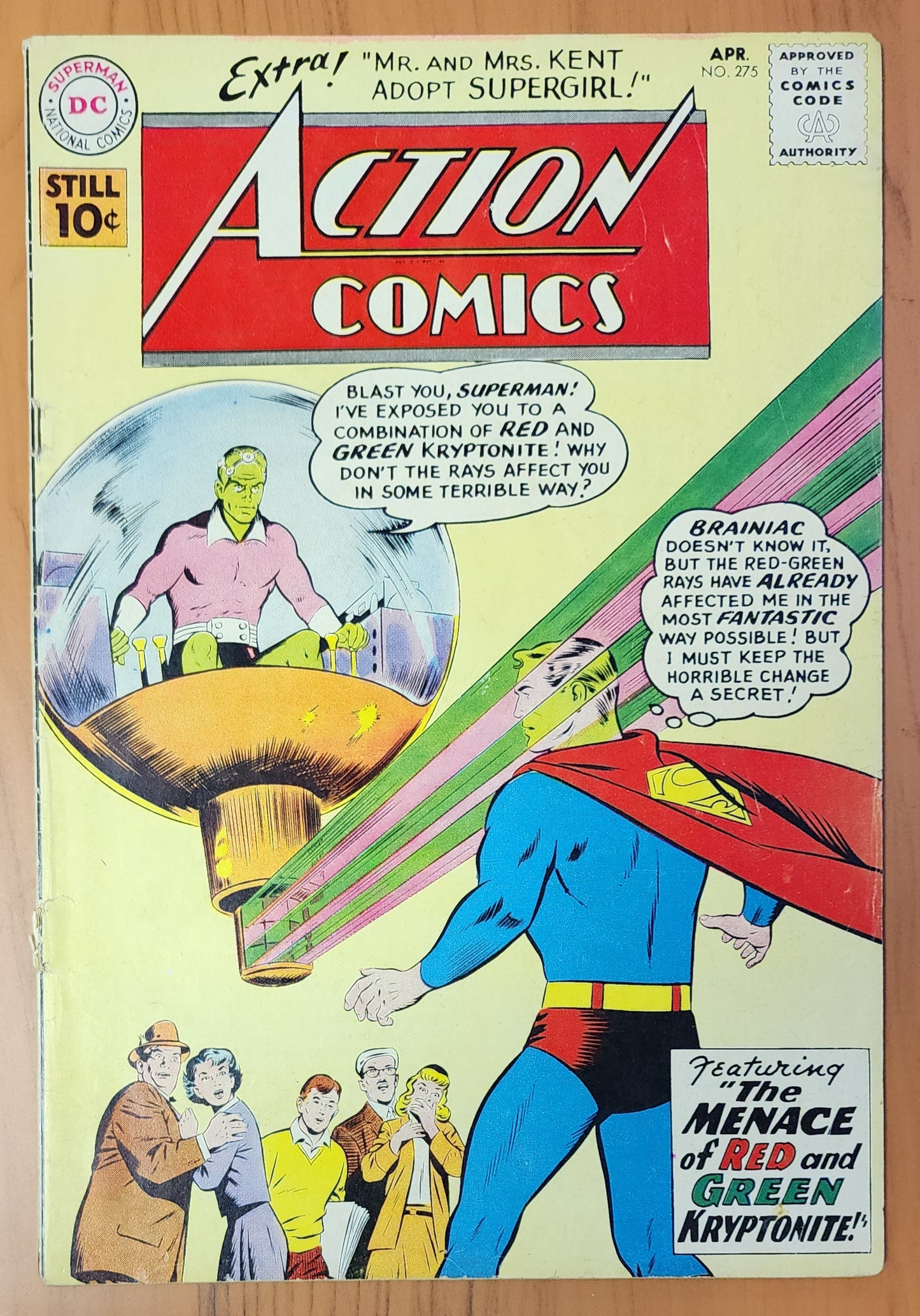 ACTION COMICS #275 1961 [J01] Action Comics DC COMICS