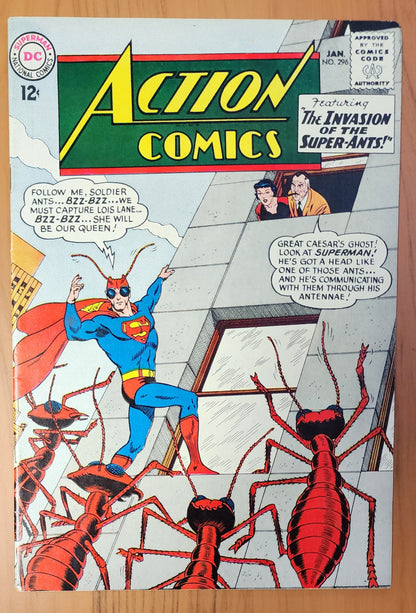 ACTION COMICS #296 1963 Action Comics DC COMICS