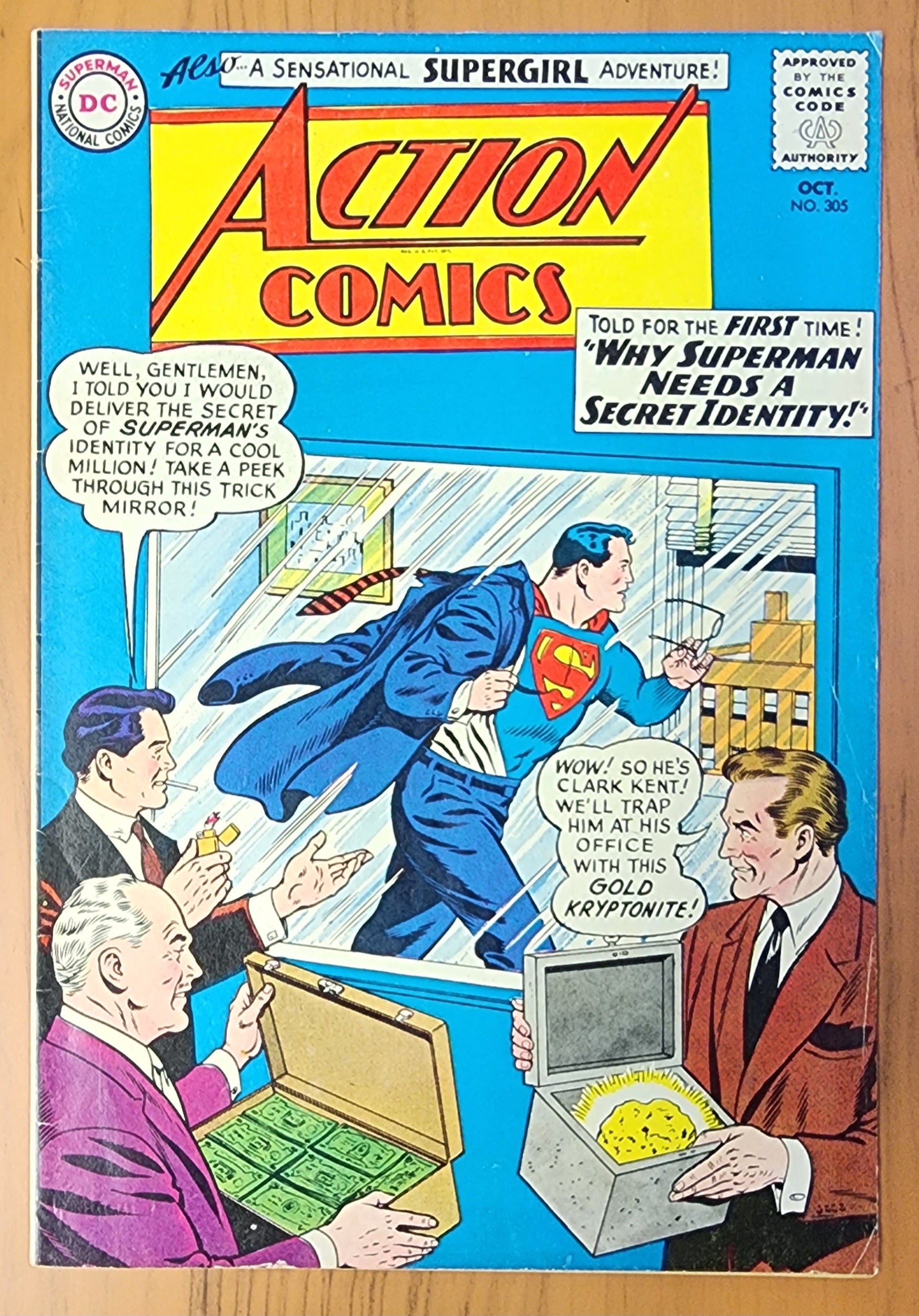 ACTION COMICS #305 1963 Action Comics DC COMICS