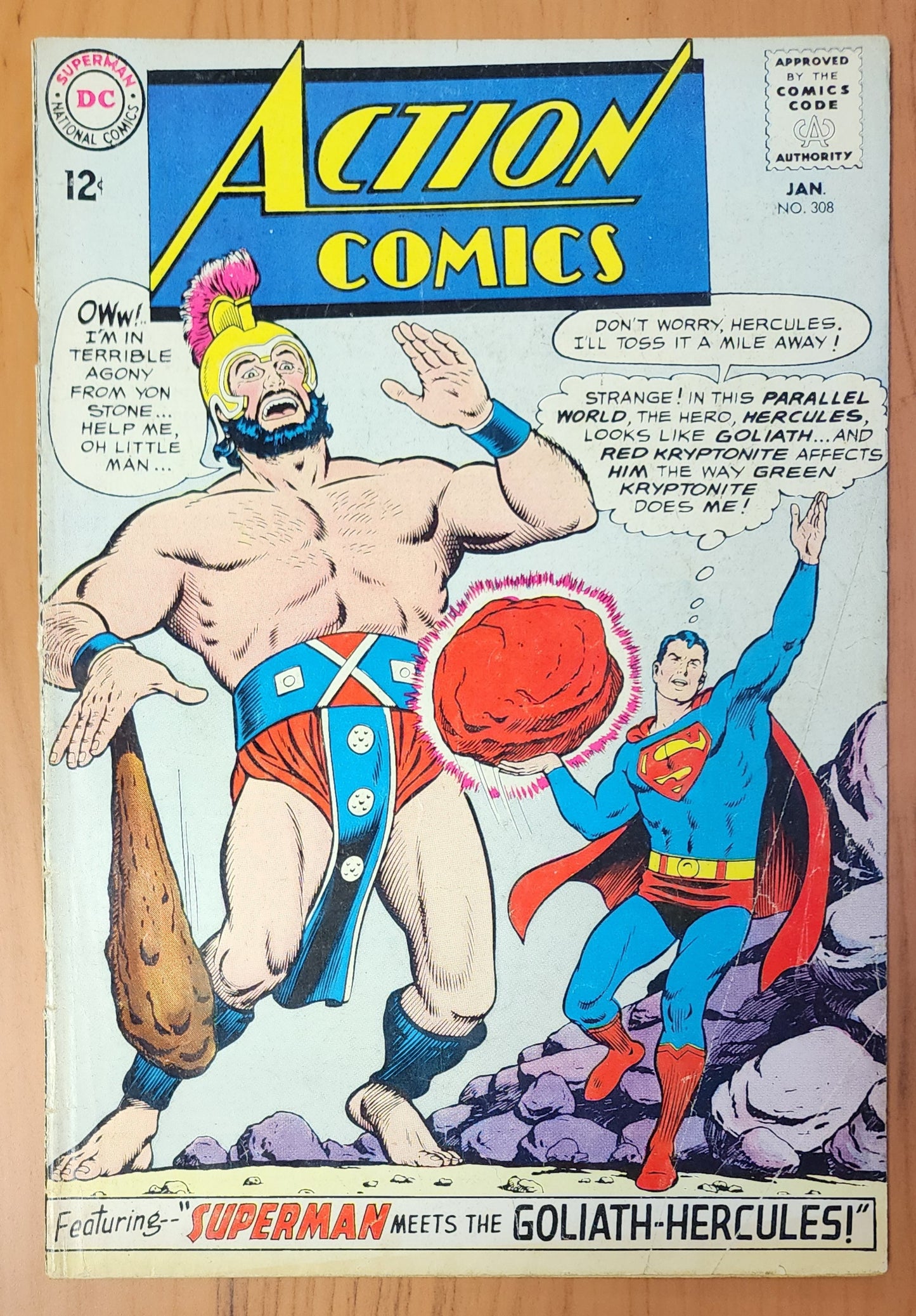 ACTION COMICS #308 1964 Action Comics DC COMICS