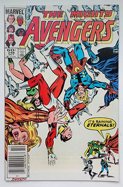 AVENGERS #248 NEWSSTAND 1984 Avengers MARVEL COMICS